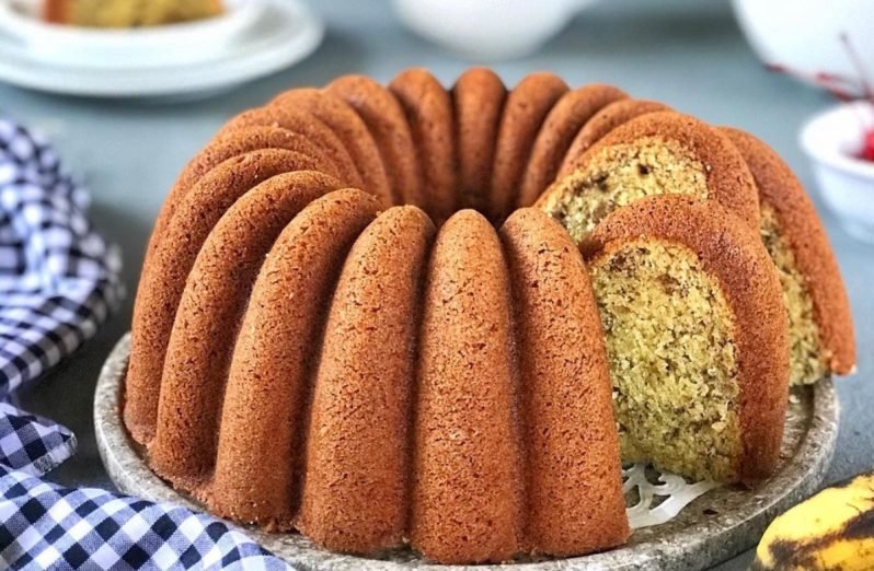 Resep Kue Bolu Pisang Gabungan Antara Bolu dan Pisang